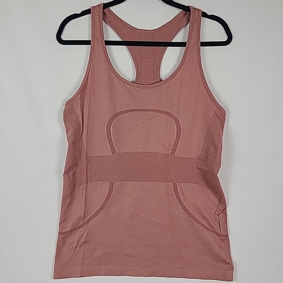 LULULEMON Women's Swiftly Tech Racerback  Peach Size 10 - Picture 1 of 6